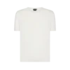 Rundhals-Shirt aus reiner Baumwolle