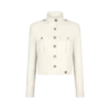 Safari-Jacke mit Stehkragen und verkürzter Länge Safari-Jacke mit Stehkragen und verkürzter Länge
