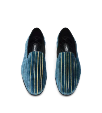 Samt-Jacquard-Slipper Steven