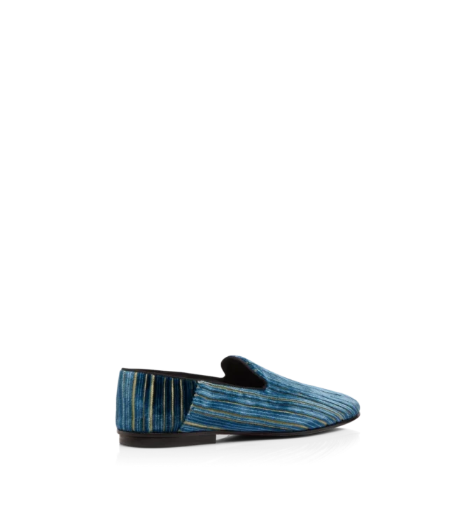 Samt-Jacquard-Slipper Steven