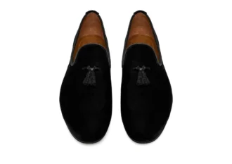 Samt-Slipper Nicolas Tassel