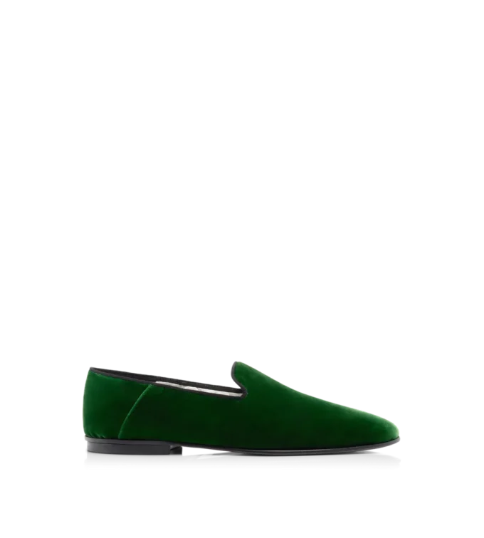 Samt-Slipper Steven