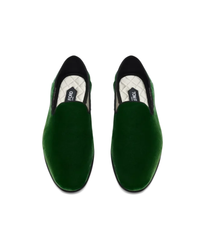Samt-Slipper Steven