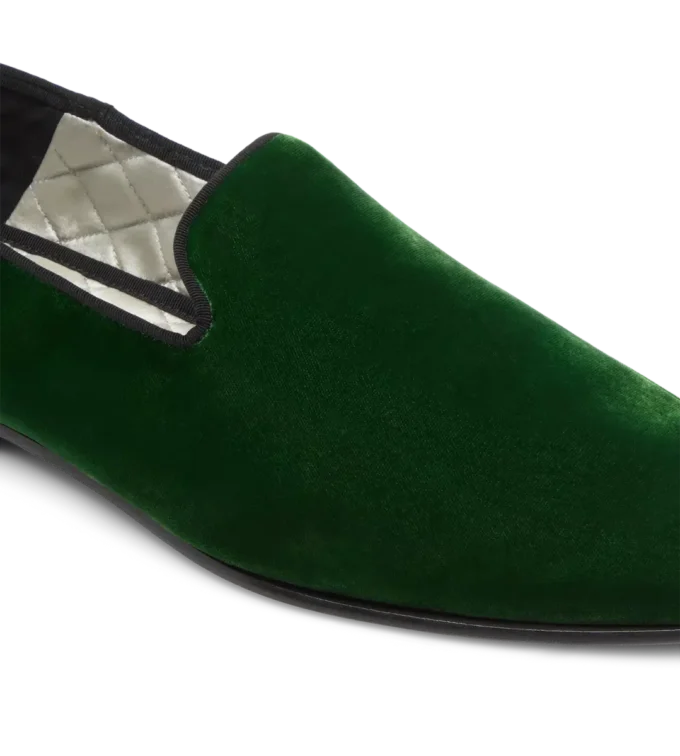 Samt-Slipper Steven