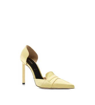Satin Eva D’Orsay Pumps