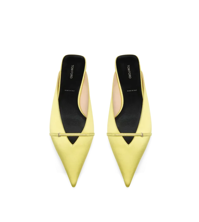Satin Julianne Mule Satin Julianne Mule