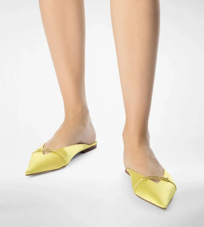Satin Julianne Mule Satin Julianne Mule