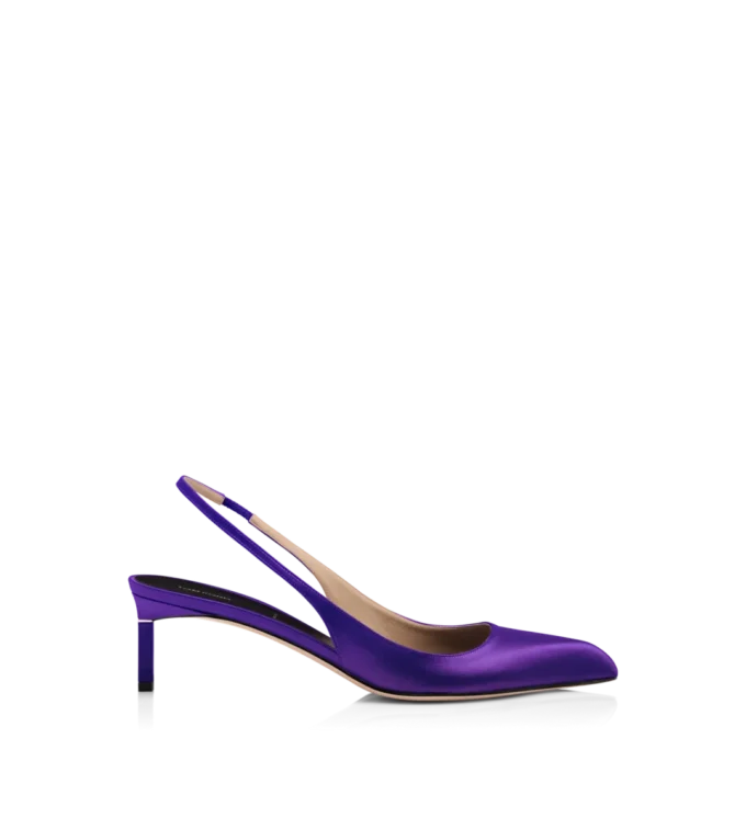 Satin T Slingback Satin T Slingback