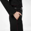 Schicke Offiziershose aus Wollgabardine mit Paspelierung Schicke Offiziershose aus Wollgabardine mit Paspelierung