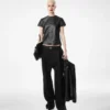 Schicke Plisseehose aus Wolle Schicke Plisseehose aus Wolle
