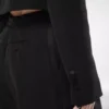Schicker Woll-Smoking-Jumpsuit Schicker Woll-Smoking-Jumpsuit