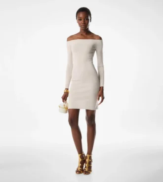 Schulterfreies Kleid