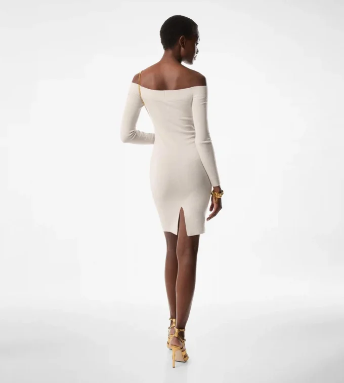 Schulterfreies Kleid