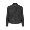 Schwarze Icon Selvedge-Jeansjacke