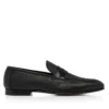 Sean Twisted Band Loafer aus genarbtem Leder