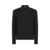 Seiden-Baumwoll-Piqué-Polo