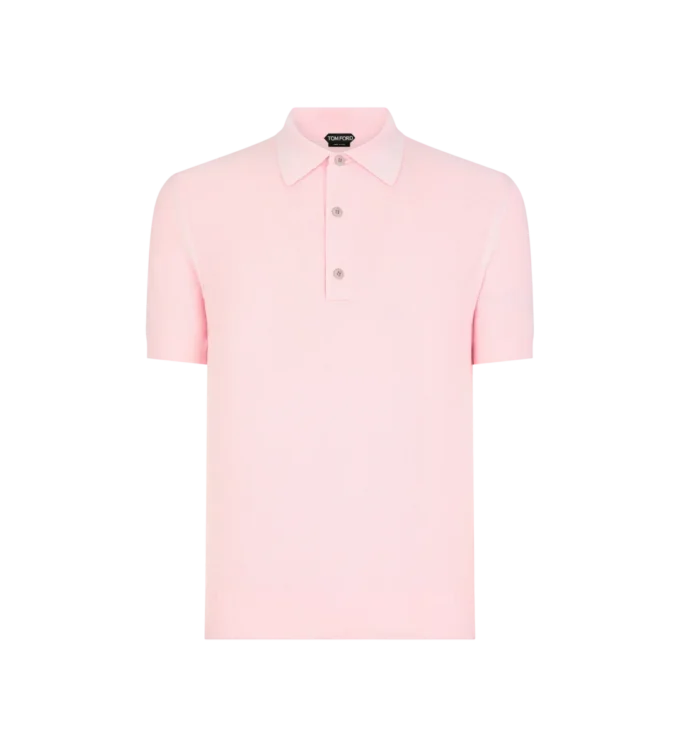 Seiden-Baumwoll-Piqué-Polo Seiden-Baumwoll-Piqué-Polo