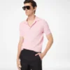 Seiden-Baumwoll-Piqué-Polo Seiden-Baumwoll-Piqué-Polo