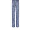 Seiden-Georgette-Hose mit Paillettenstickerei Seiden-Georgette-Hose mit Paillettenstickerei