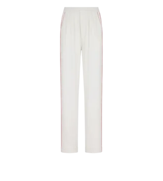 Seiden-Twill-Pyjama-Hose mit Paspelierung