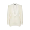 Seiden-Viskose-Jacquard-Abendjacke