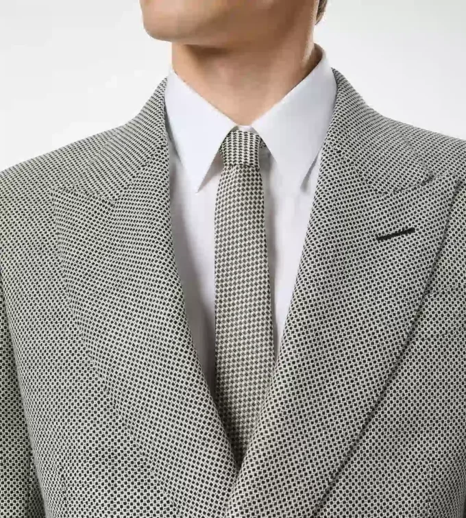 Seidenjacquard-Krawatte