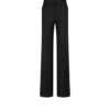 Seidenmischung-Twill-Smokinghose mit Bootcut-Schnitt Seidenmischung-Twill-Smokinghose mit Bootcut-Schnitt