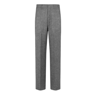 Sharkskin-Hose mit Fischgrätenmuster und doppelter Teilbarkeit