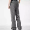 Sharkskin-Hose mit Fischgrätenmuster und doppelter Teilbarkeit Sharkskin-Hose mit Fischgrätenmuster und doppelter Teilbarkeit