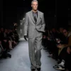 Sharkskin-Hose mit Fischgrätenmuster und doppelter Teilbarkeit Sharkskin-Hose mit Fischgrätenmuster und doppelter Teilbarkeit