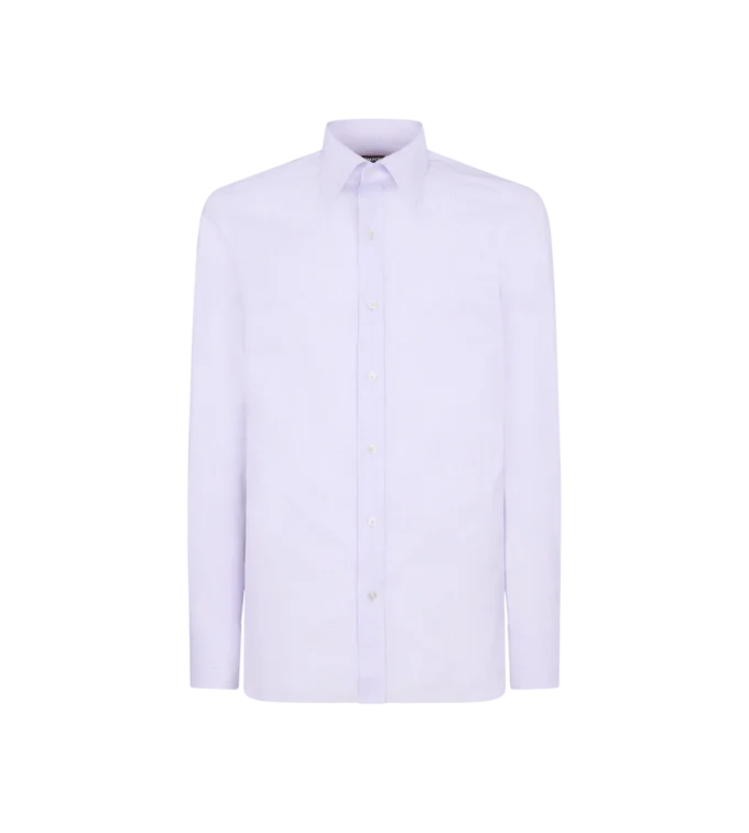 Slim Fit Hemd aus feinem Gingham-Twill Slim Fit Hemd aus feinem Gingham-Twill