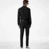 Slim Fit Hemd aus Kreppsatin