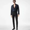 Slim Fit Hemd aus leichtem Kaschmir-Twill