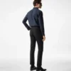 Slim Fit Hemd aus leichtem Kaschmir-Twill