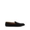 Slipper aus geprägtem Krokodilleder-Samt Slipper aus geprägtem Krokodilleder-Samt