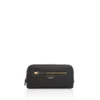 Smart Wash Bag aus genarbtem Leder Smart Wash Bag aus genarbtem Leder