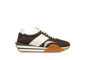 Sneaker „James” aus technischem Wildleder
