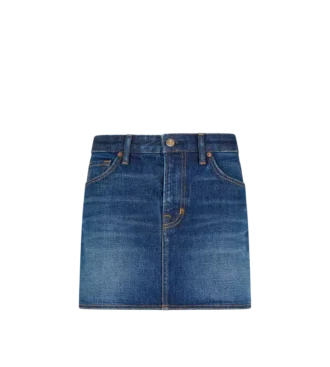 Stonewashed-Jeansminirock