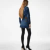 Stonewashed-Jeansminirock Stonewashed-Jeansminirock