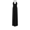 Stretch-Jersey-Abendkleid mit tiefem V-Ausschnitt Stretch-Jersey-Abendkleid mit tiefem V-Ausschnitt