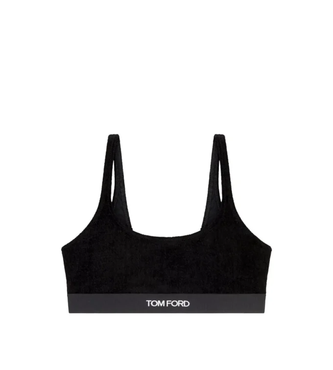 Stretch-Samt-Bralette