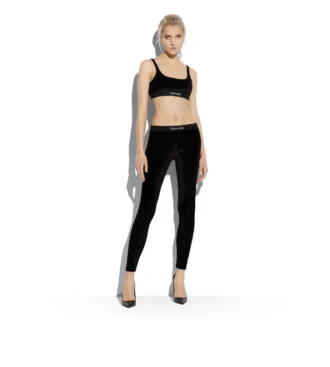 Stretch-Samt-Bralette