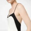 Stretch-Seiden-Camisole-Abendkleid