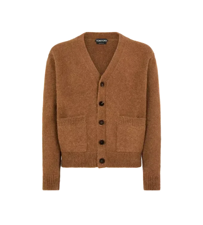 Strickjacke aus Alpaka-Mischung