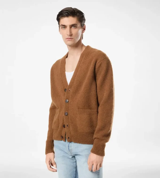 Strickjacke aus Alpaka-Mischung