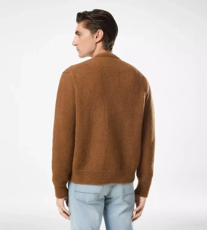 Strickjacke aus Alpaka-Mischung