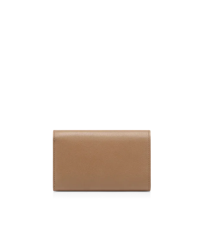 Supple Grain Leather Aube Compact Wallet Supple Grain Leather Aube Compact Wallet