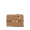 Supple Grain Leather Aube Schultertasche