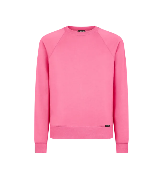 Sweatshirt mit Rundhalsausschnitt aus Bio-Baumwolle