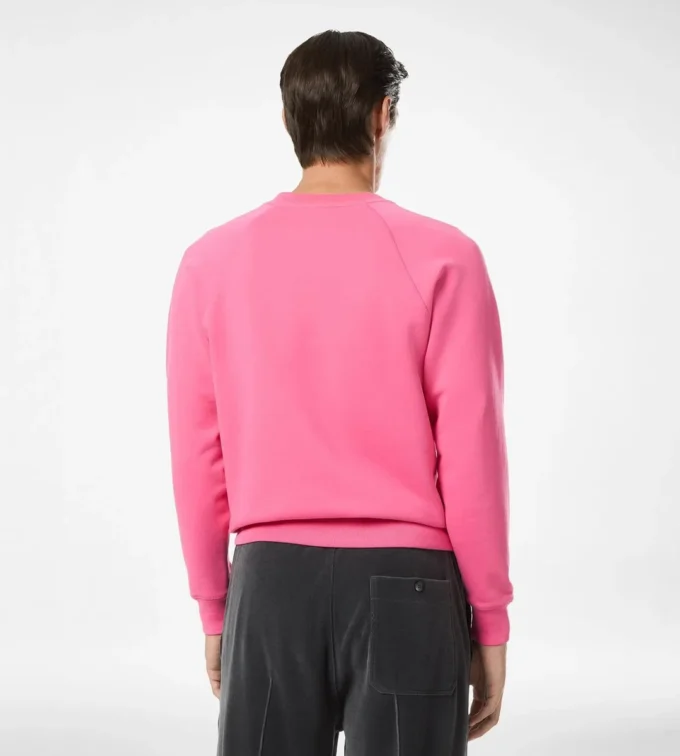 Sweatshirt mit Rundhalsausschnitt aus Bio-Baumwolle